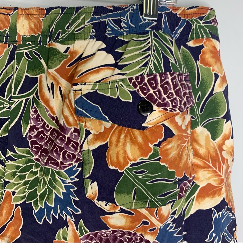 J. Crew Tropical Print Drawstring Elastic Waist S… - image 4